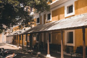 French Quarter White Town colonial streets – popular places to visit in Pondicherry