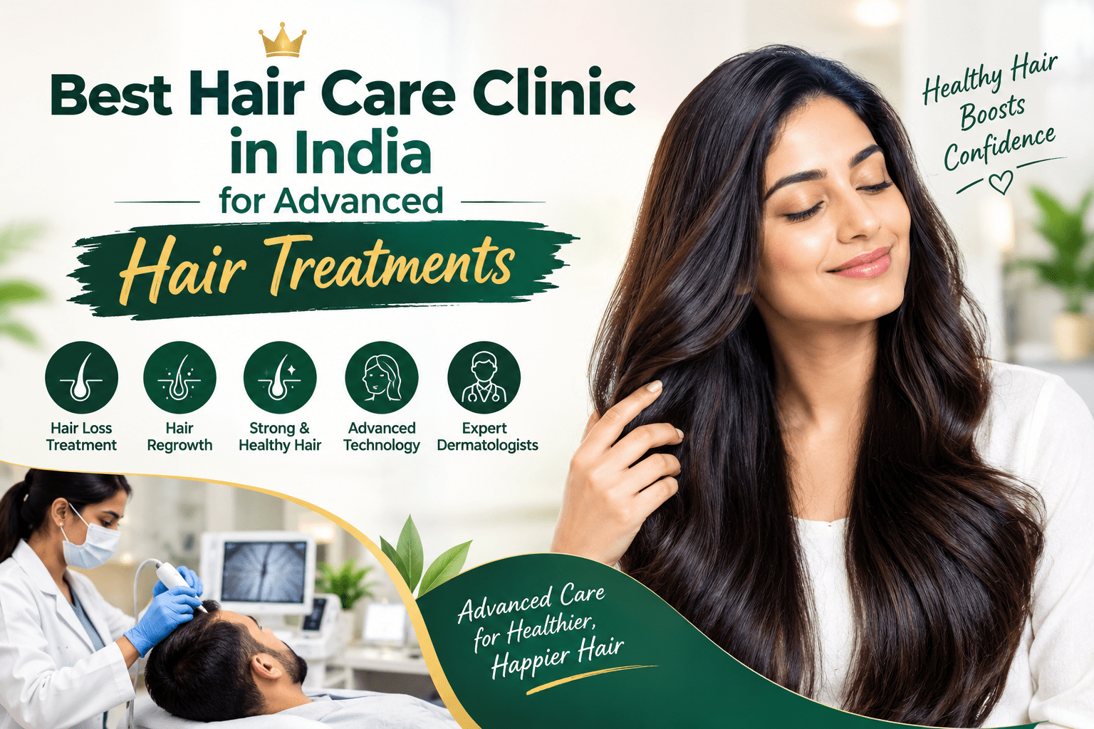Read more about the article Best Hair Care Clinic in India for Advanced Hair Treatments