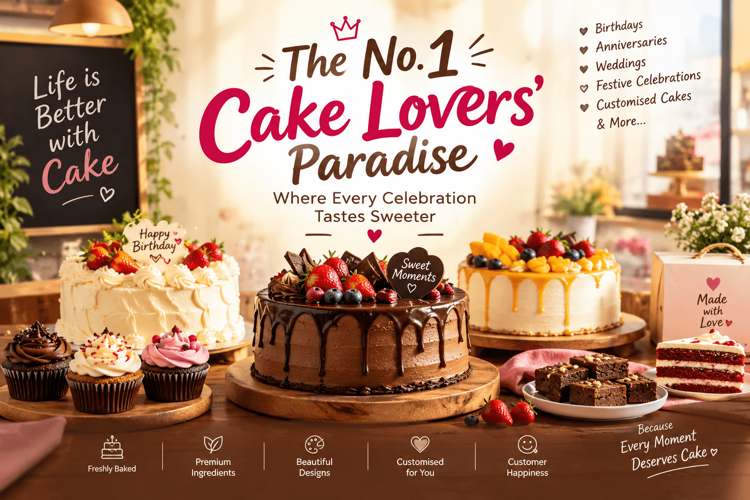 best cake shop in coimbatore